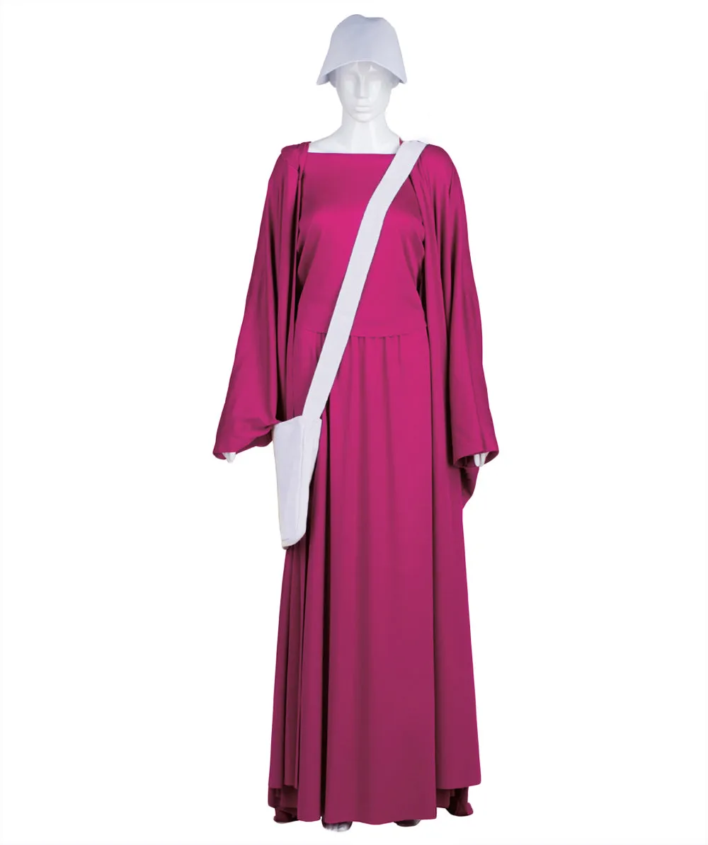 Adult Women's Handmaid Full Set Costume | Purple Cosplay Costume