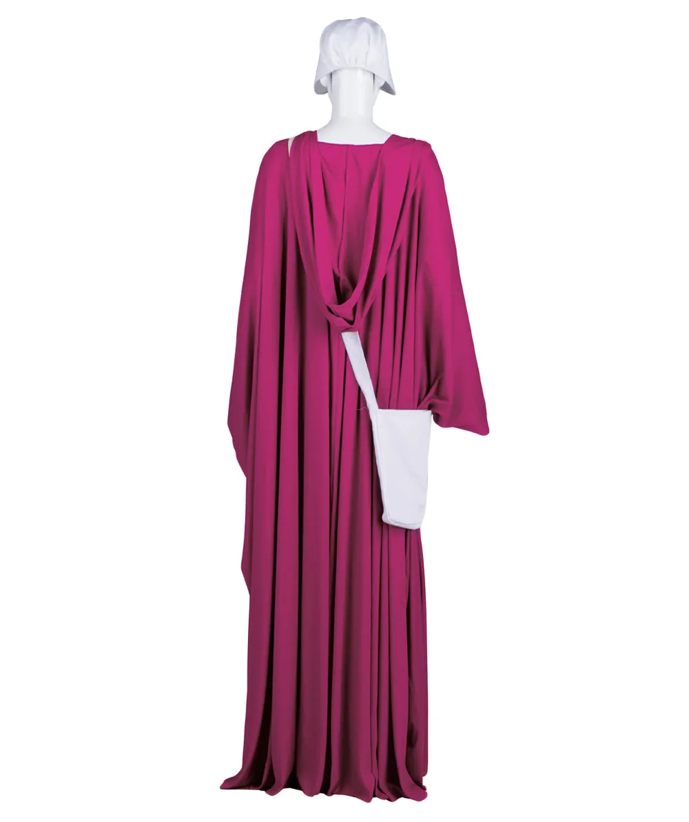 Adult Women's Handmaid Full Set Costume | Purple Cosplay Costume