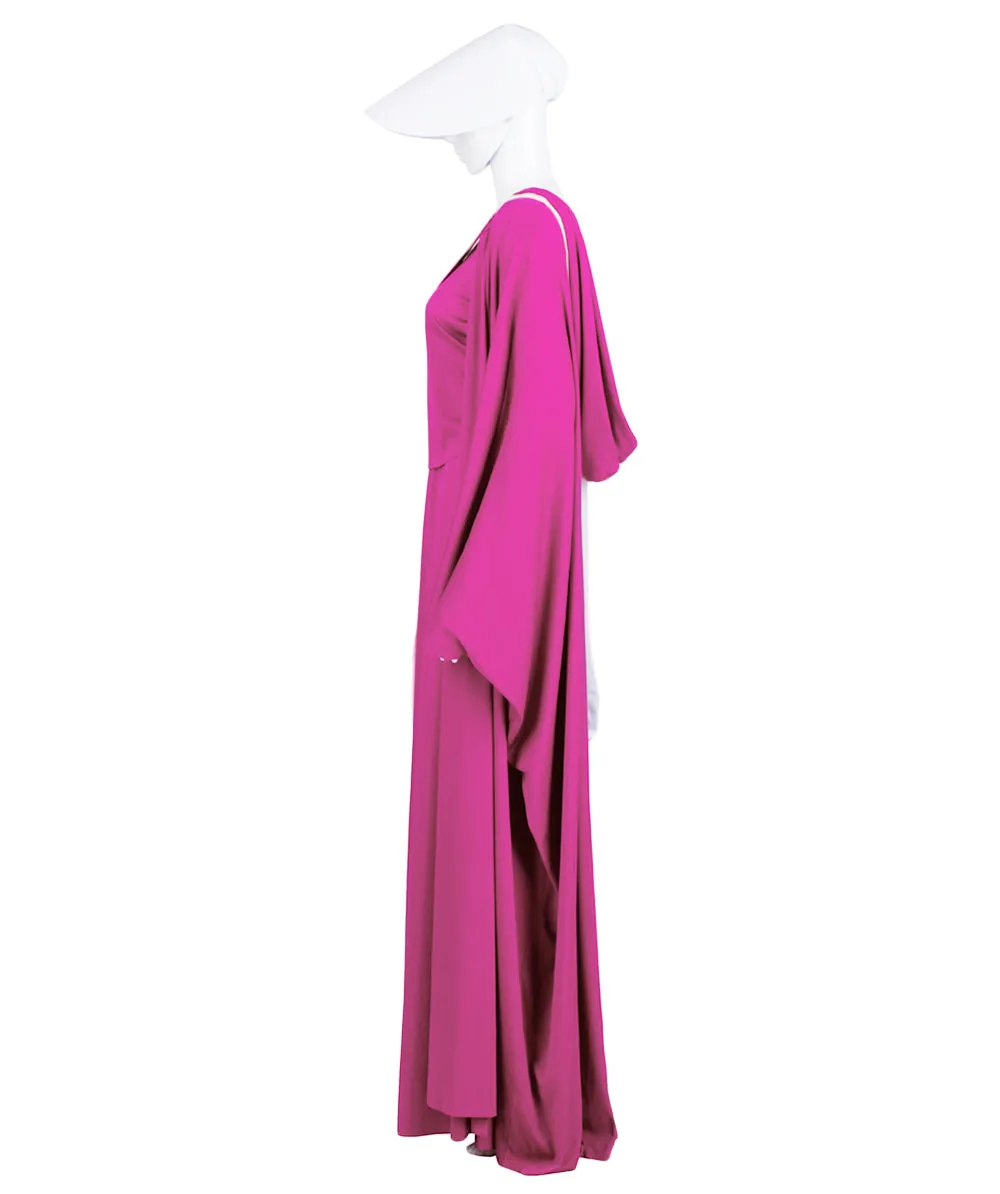 Adult Women's Handmaid Full Set Costume | Purple Cosplay Costume