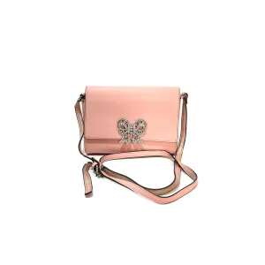 ALDO Light Pink Rhinestone Cross-body Bag | Gently Used |