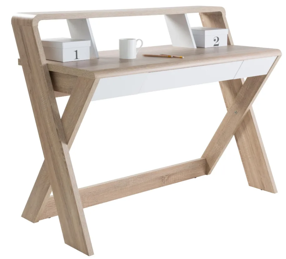 Aspen Light Oak Home Office Desk