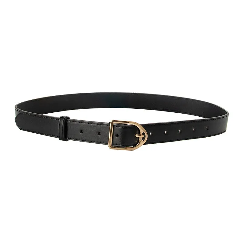 Belt Trendy Wild Belt Jeans Decorative Belt Simple All-Match Casual Belt