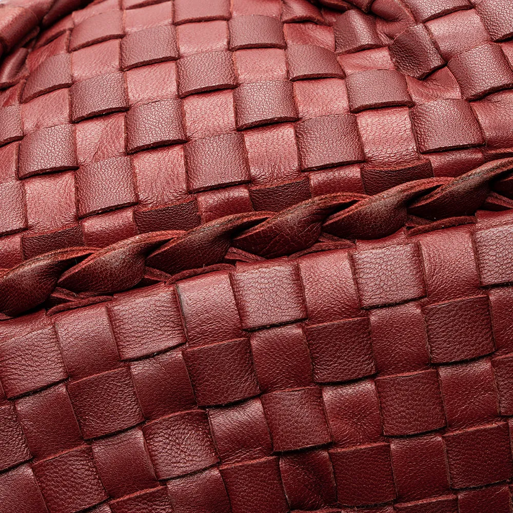 Bottega Veneta Intrecciato Nappa Pleated Large Hobo (SHF-19837)