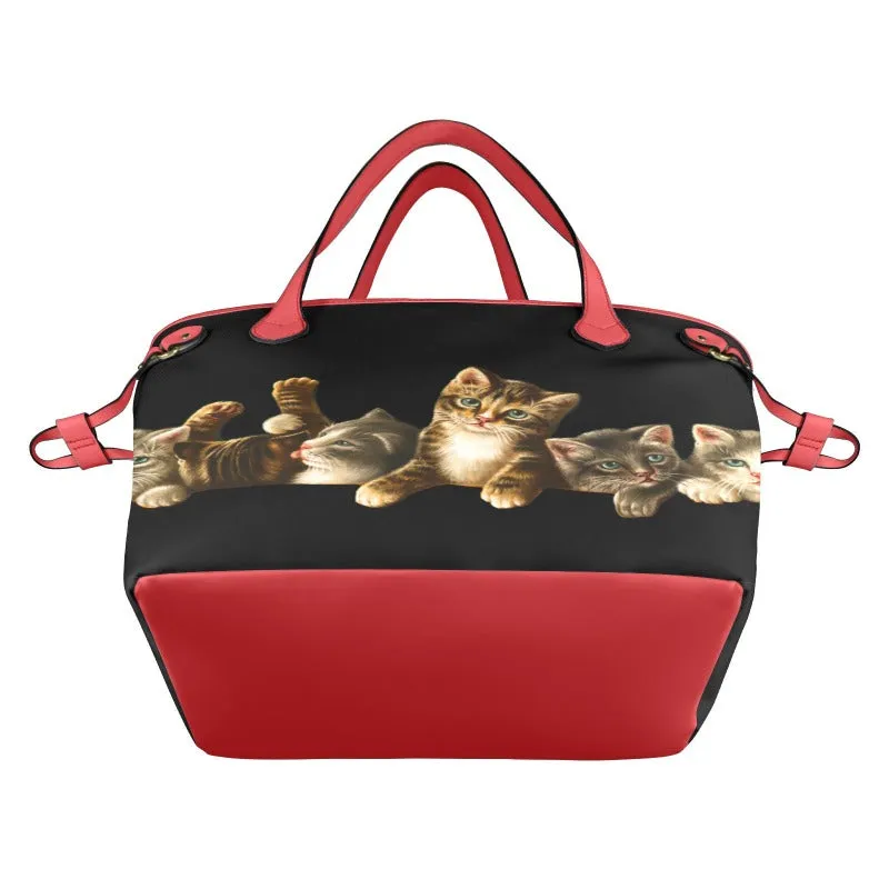 Cat Themed Classic Tote Bag For Women