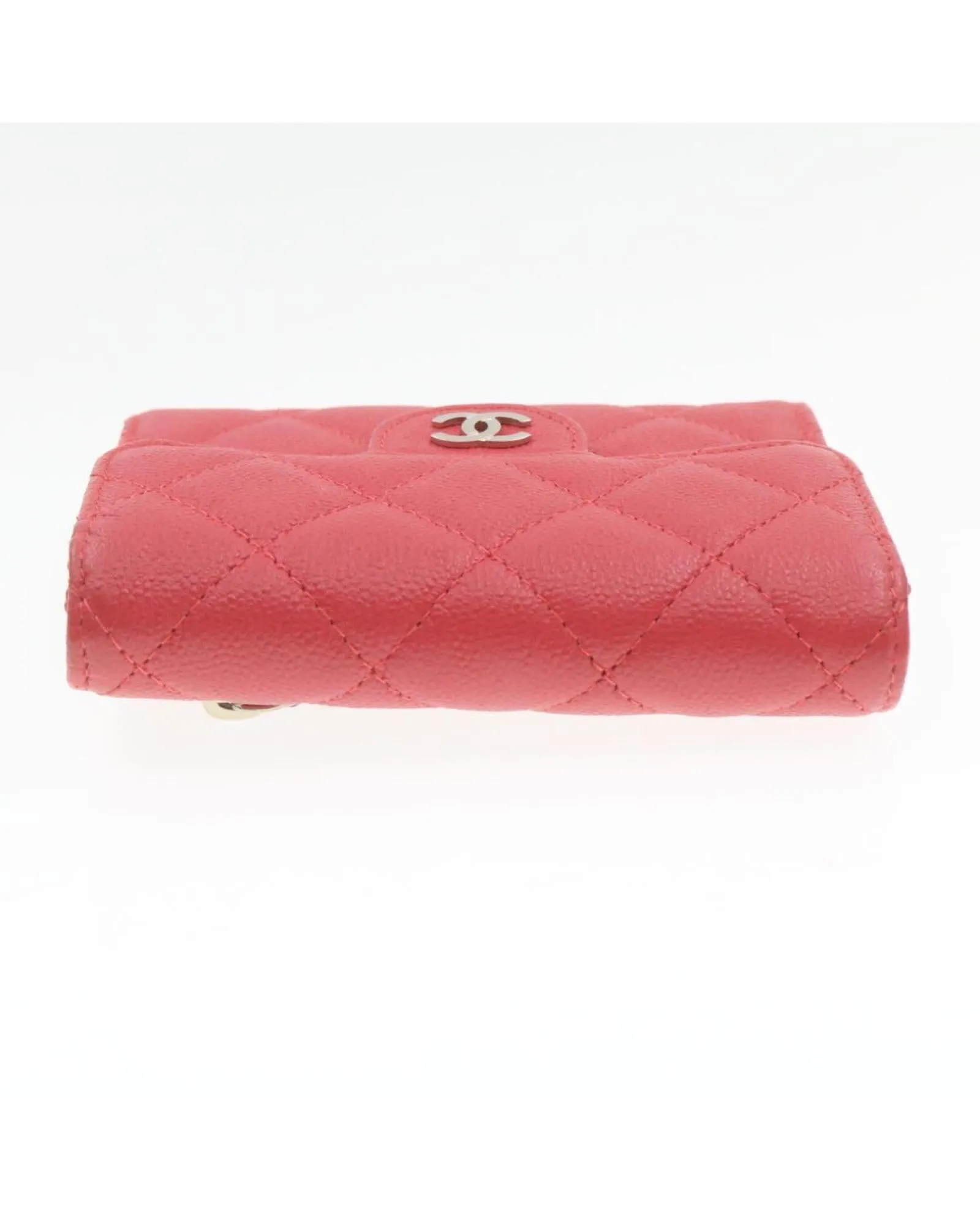 Caviar Skin Matelasse Wallet by CHANEL