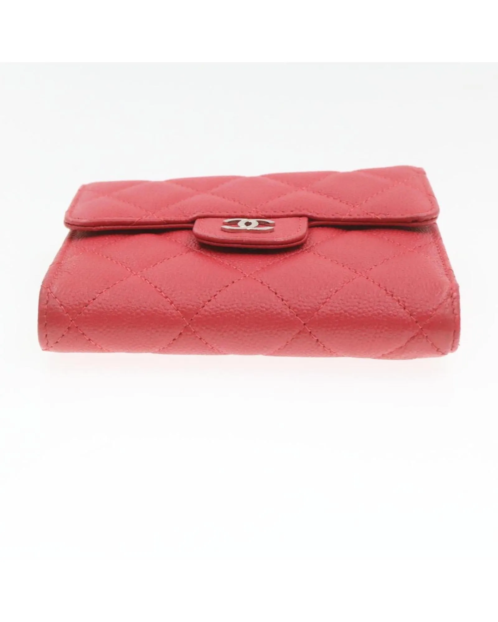 Caviar Skin Matelasse Wallet by CHANEL