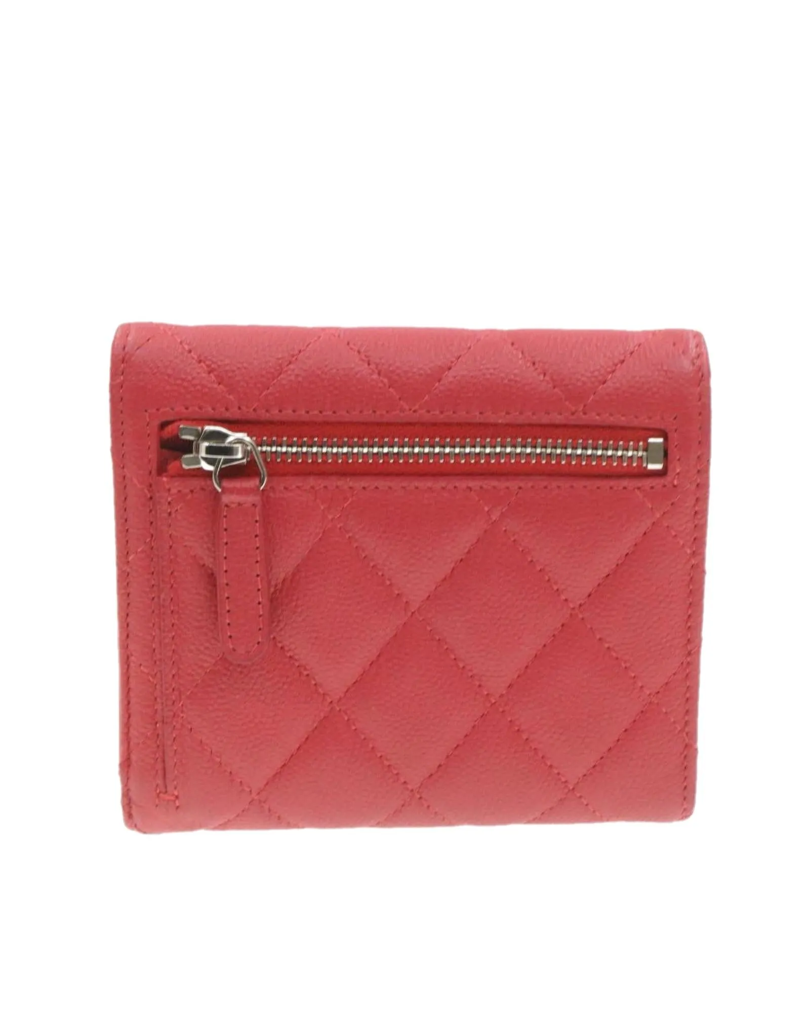 Caviar Skin Matelasse Wallet by CHANEL