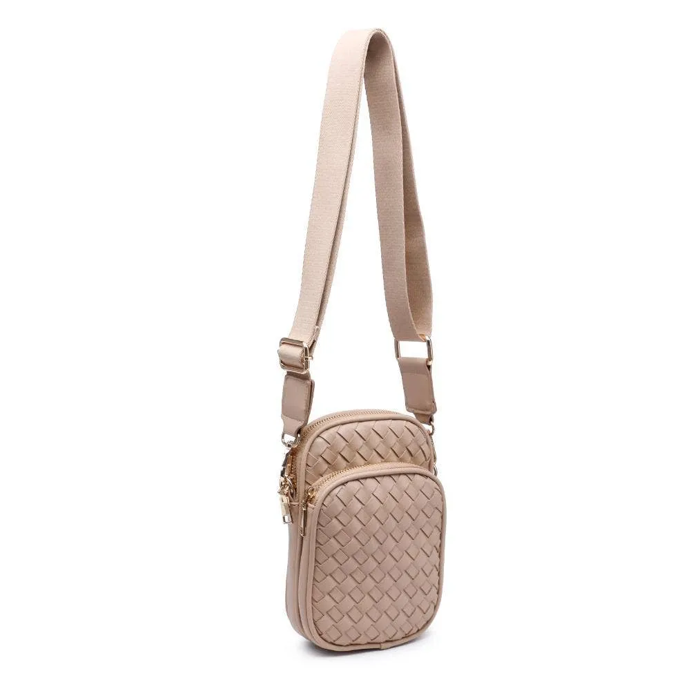 Celeste Woven Crossbody - Natural