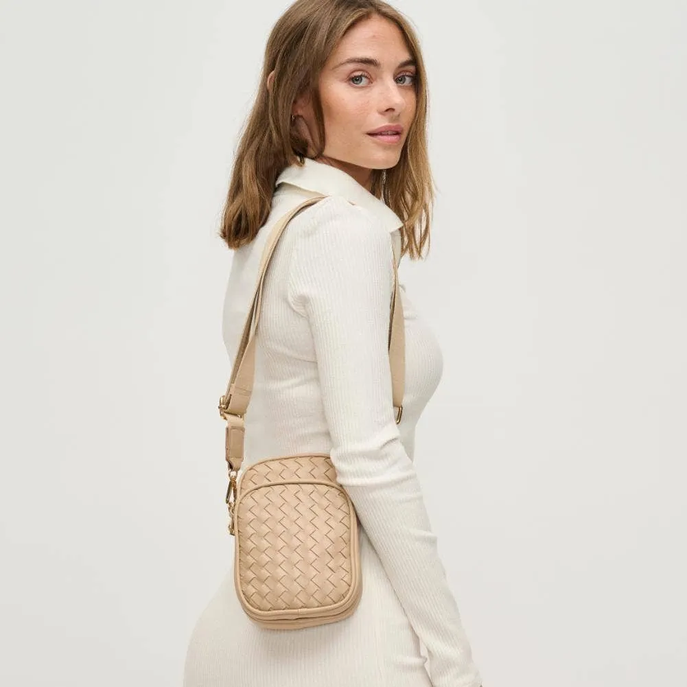 Celeste Woven Crossbody - Natural