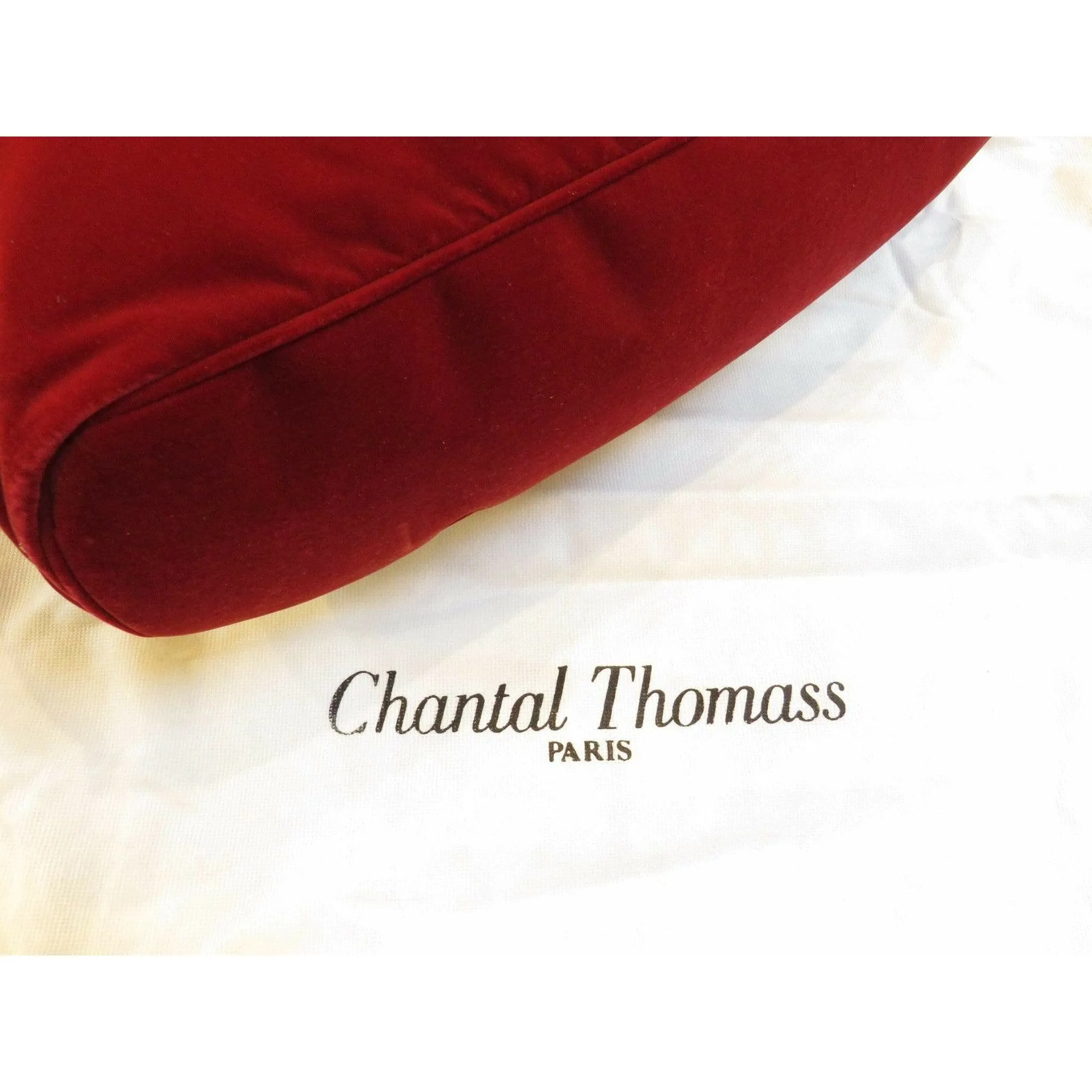 Chantal Thomass Velvet Shoulder Bag