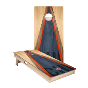 Chicago Football Gameday Classic Triangle Star Cornhole Boards