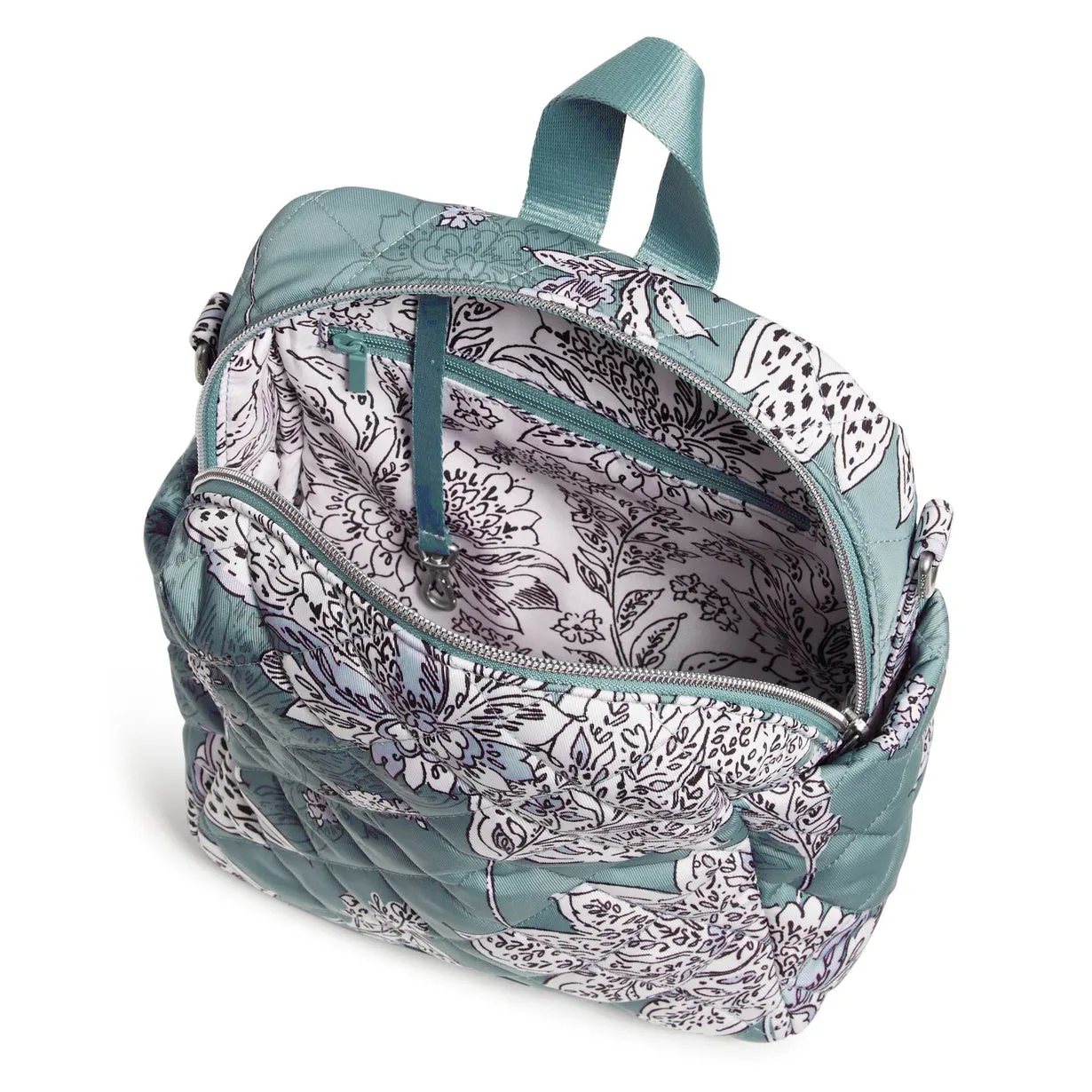 Convertible Small Backpack - Tiger Lily Blue Oar