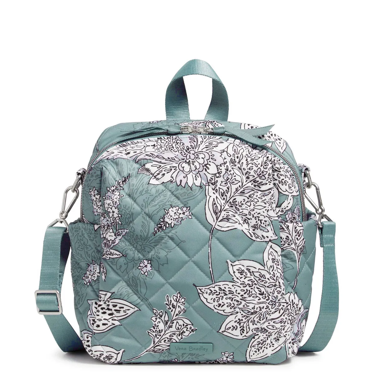 Convertible Small Backpack - Tiger Lily Blue Oar