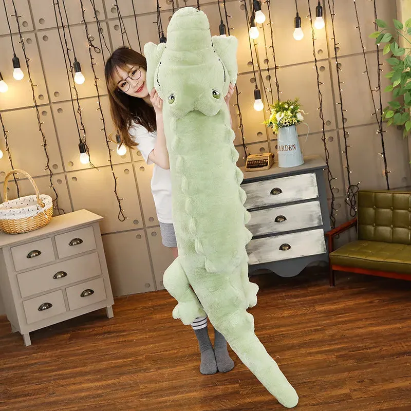 Crocodile Pillow Soft & Stuffed.