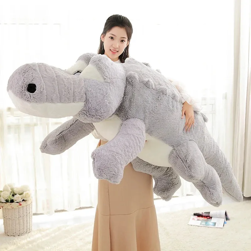 Crocodile Pillow Soft & Stuffed.