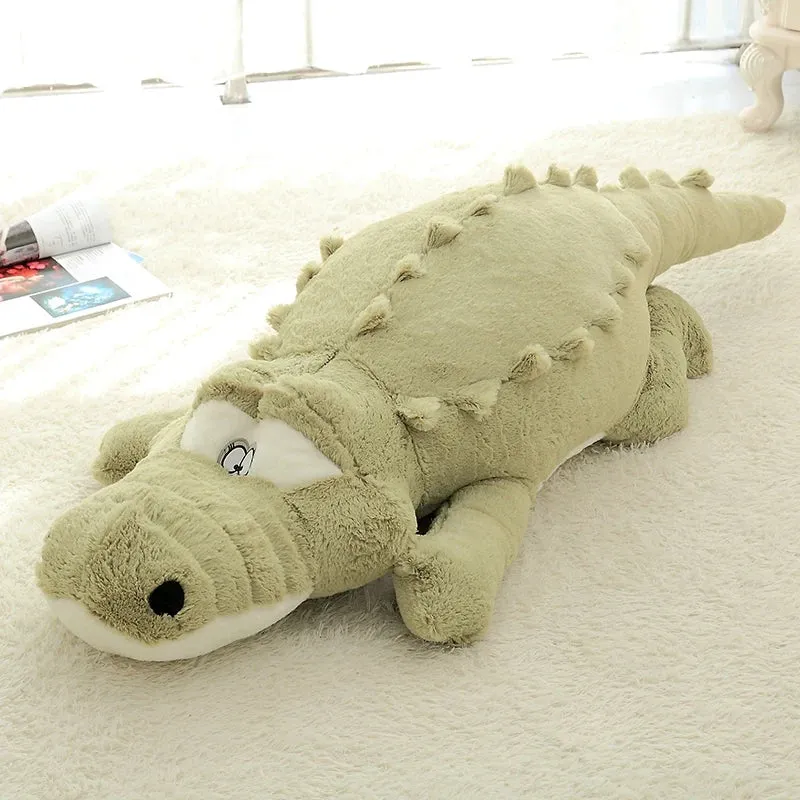 Crocodile Pillow Soft & Stuffed.