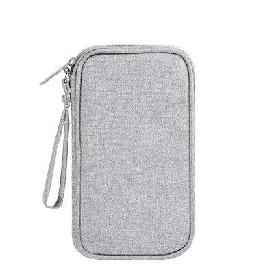 Darianrojas Portable Storage Bag Gadgets Zipper Bag Accessories Items Travel Portable Box High Quality Earphone Cord Bag