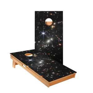 Deep Field Star Cornhole Boards