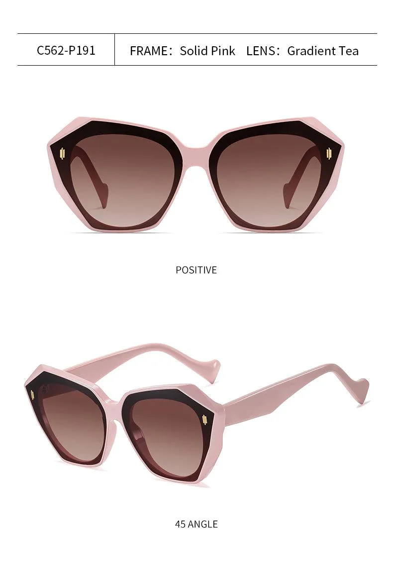 Fabufabu Trendy Multilateral Sunglasses for Women