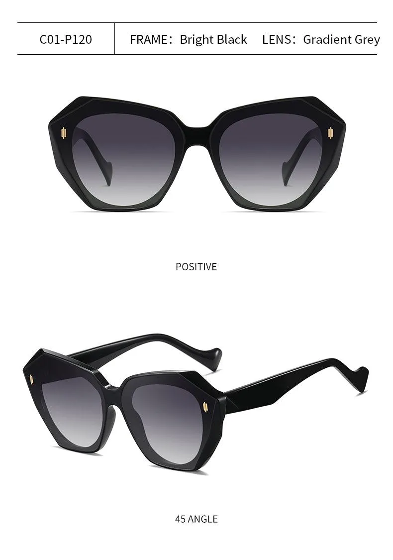 Fabufabu Trendy Multilateral Sunglasses for Women