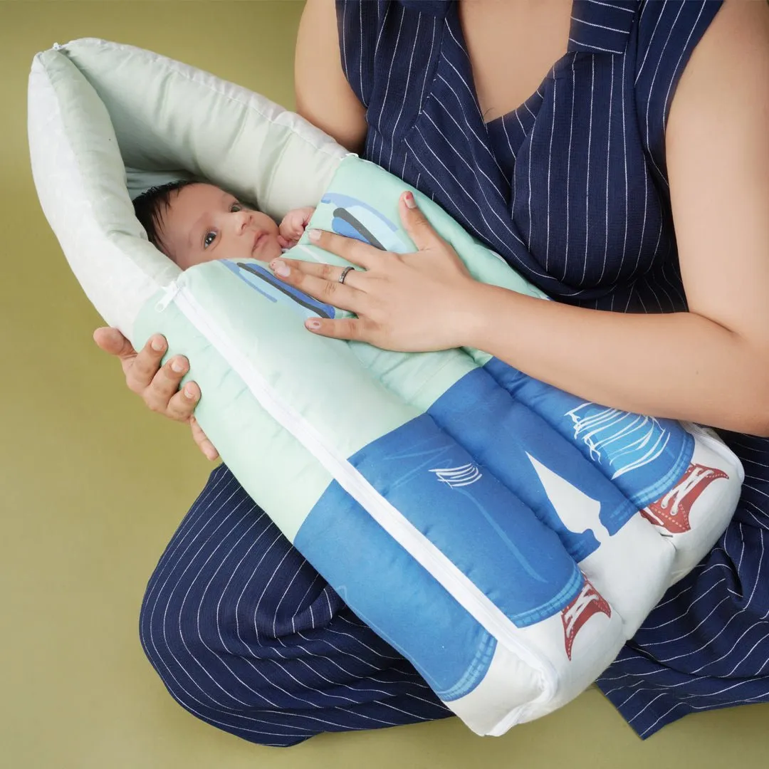 Fancy Fluff Organic  Carry Nest- Urban Baby