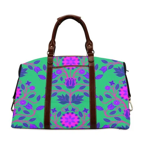 Floral Beadwork Four Clans Deep Lake Classic Travel Bag