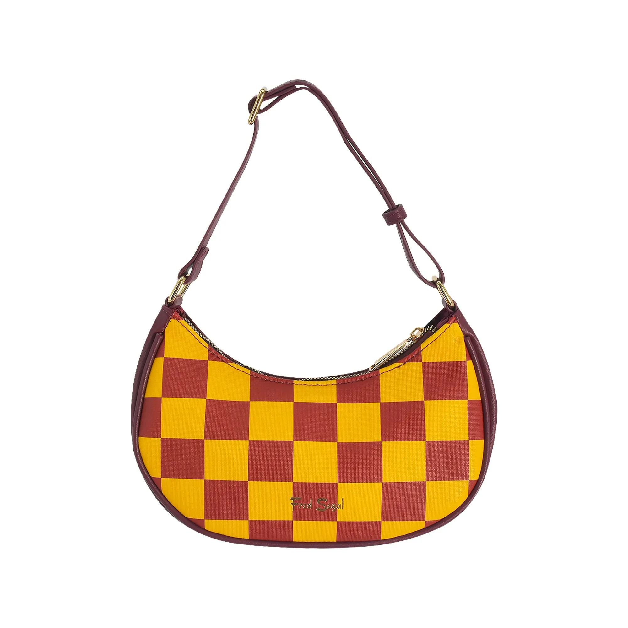 Fred Segal Harry Potter Checker Gryffindor Shoulder Bag