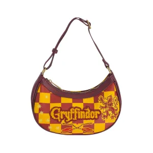 Fred Segal Harry Potter Checker Gryffindor Shoulder Bag