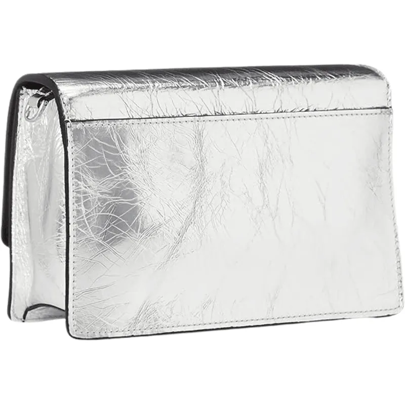 Furla 1927 Soft Mini Crossbody 20 - Silver   Nero