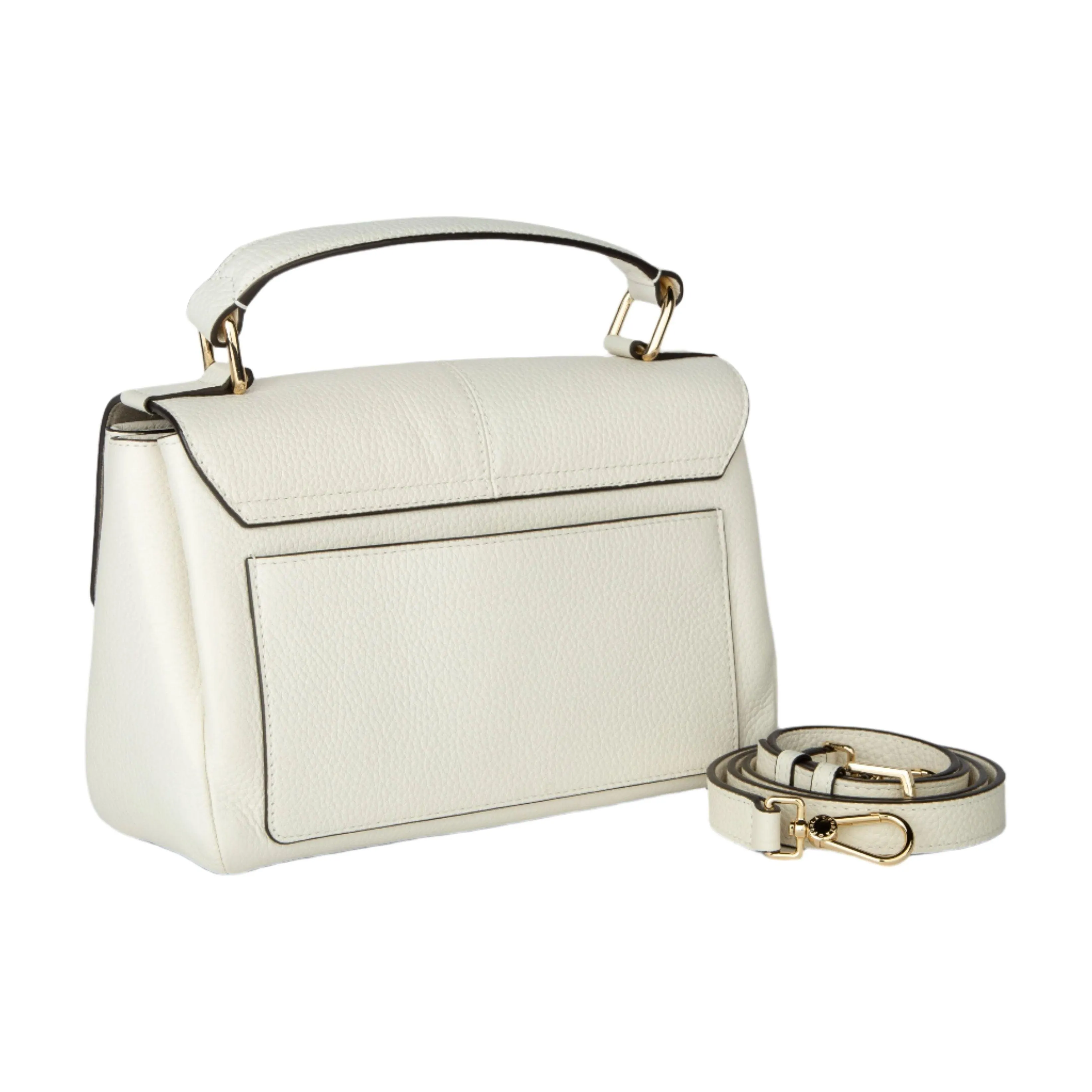 Furla Dafne Small Top Handle Bag -  Beige