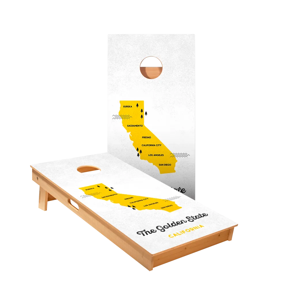 Golden State Star Cornhole Boards