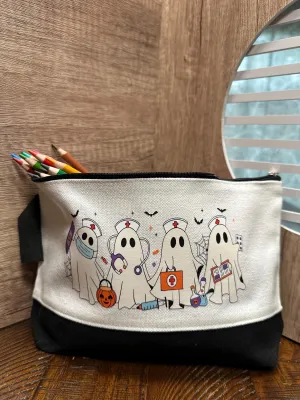 Halloween Nurse Personalized cosmetic bag