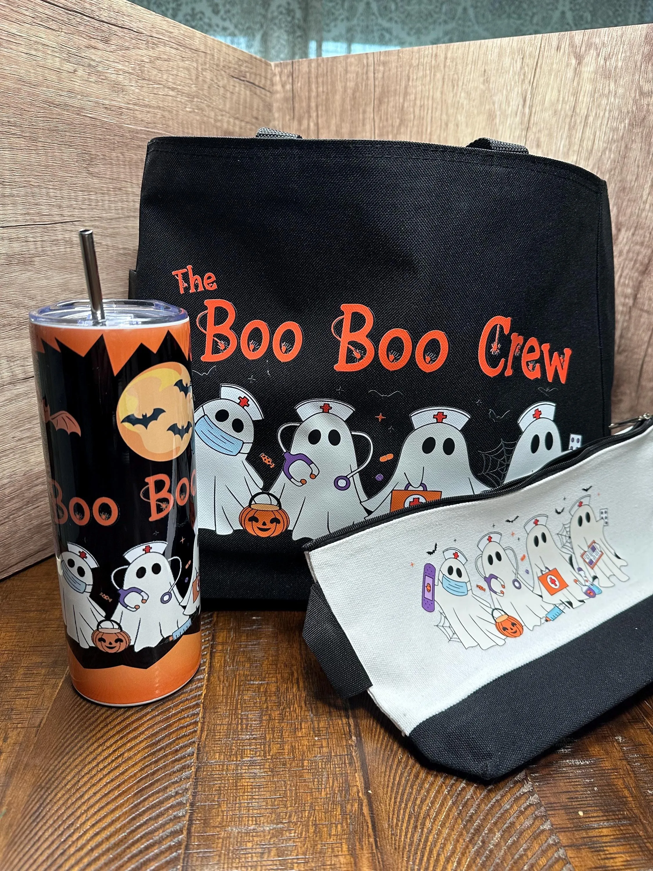 Halloween Nurse Personalized cosmetic bag