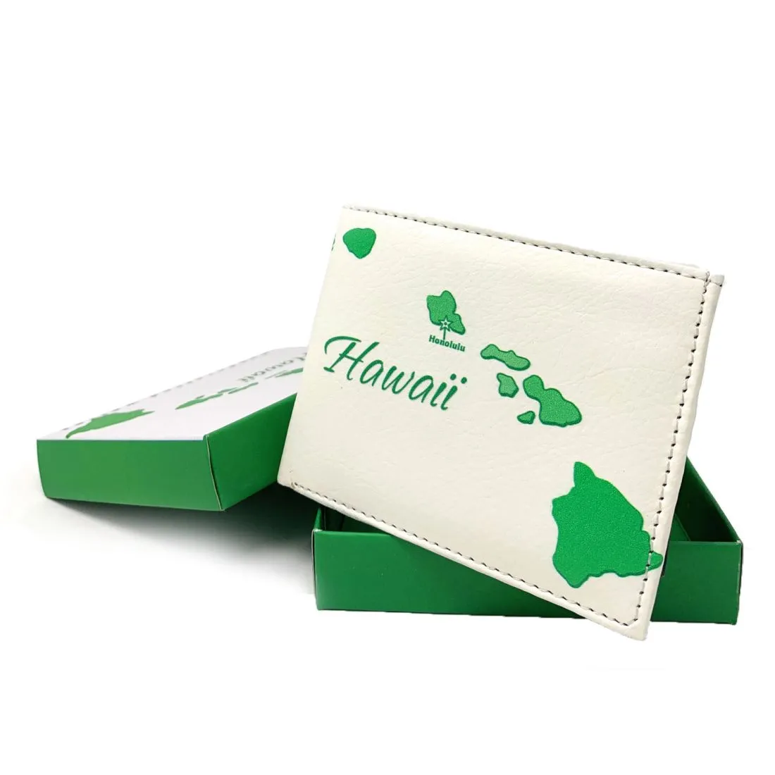 Hawaii Kanaka Bifold Wallets In Gift Box Mens Womens Kids