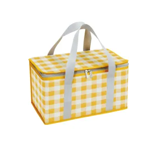 Homestic Picnic Bag | Food Carrier Bag | Travel Camping Bags | Folding Camping Bag | Picnic Bag for Catering-Camping-Travel | Food Storage Bag with Handle | ZH017YW | Yellow