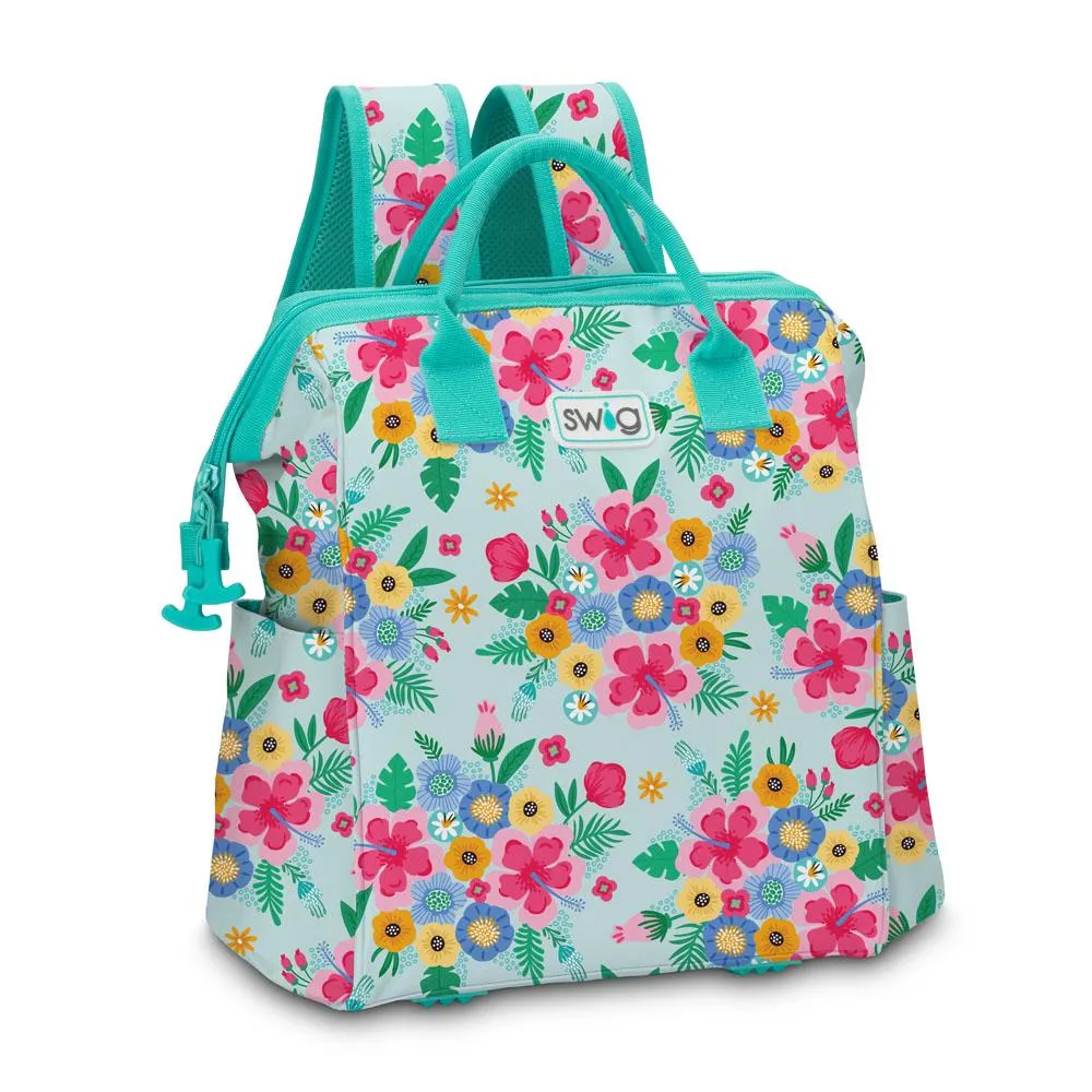 Island Bloom : Packi   Swig Backpack Cooler