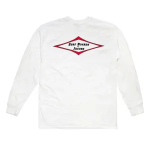 JACOBS Standard L/S T-Shirt - White