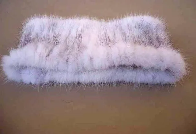 Knitted Fur Headband