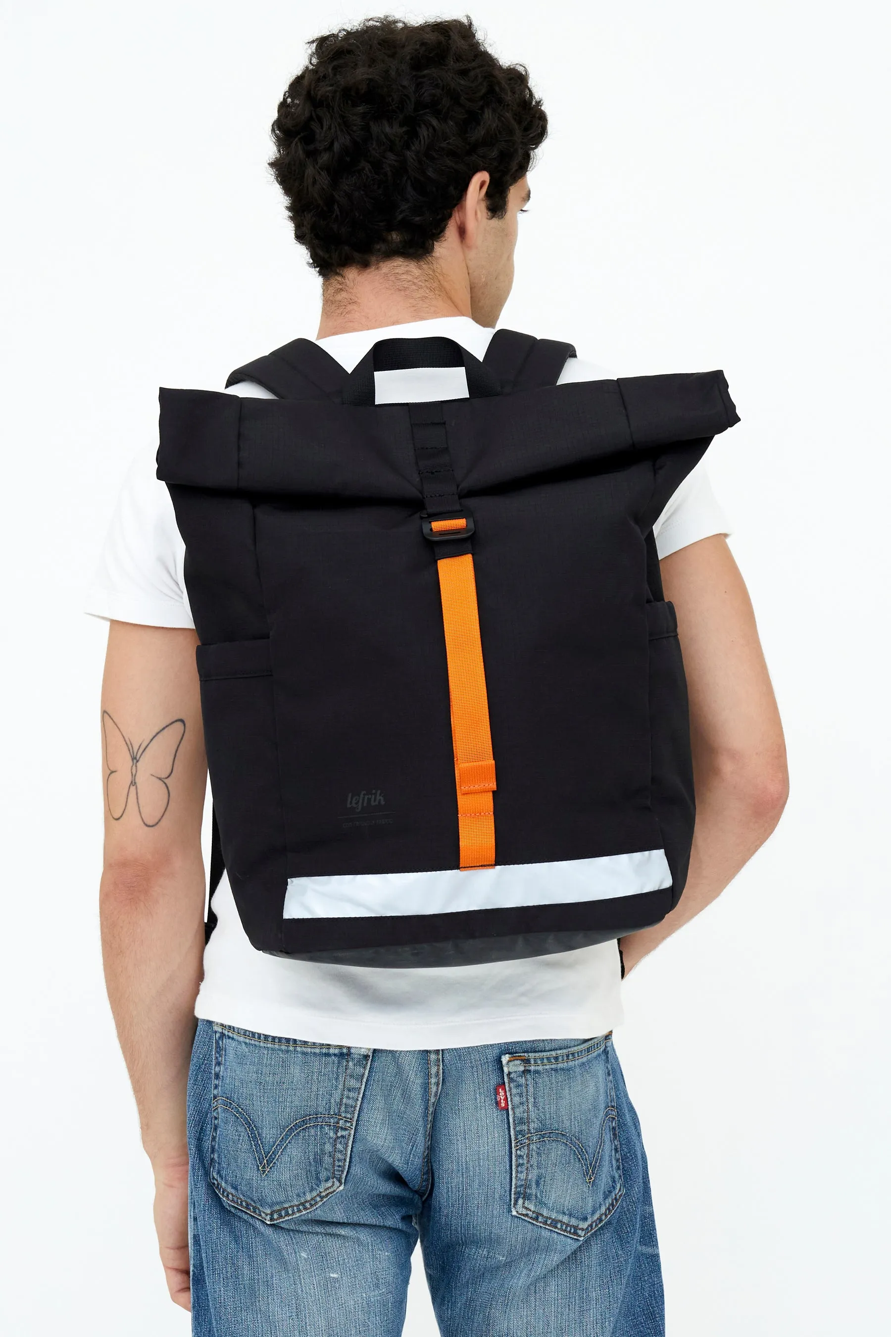 Lars Roll Backpack Black Vandra