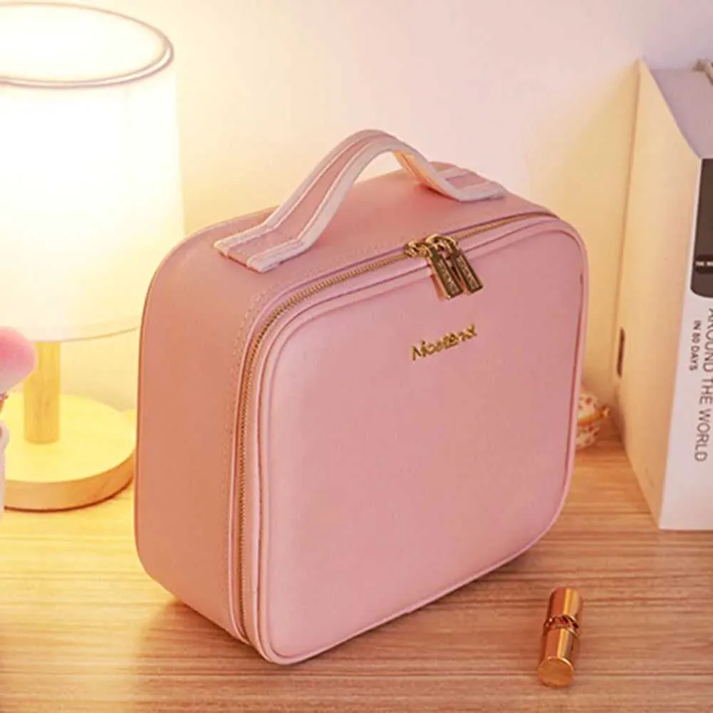 LED Portable Makeup case with Mirror