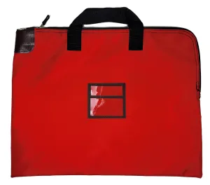 Locking Satchel - Large Red with handles (Limited Stock)