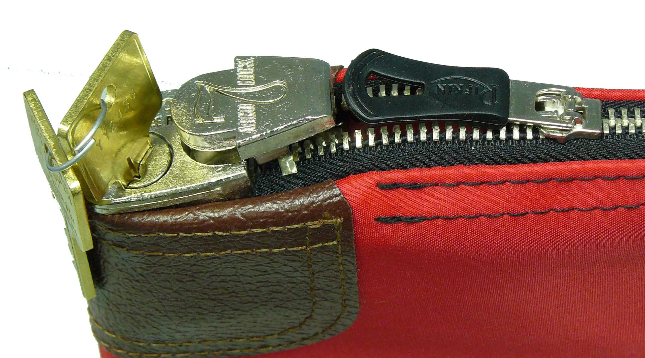 Locking Satchel - Large Red with handles (Limited Stock)