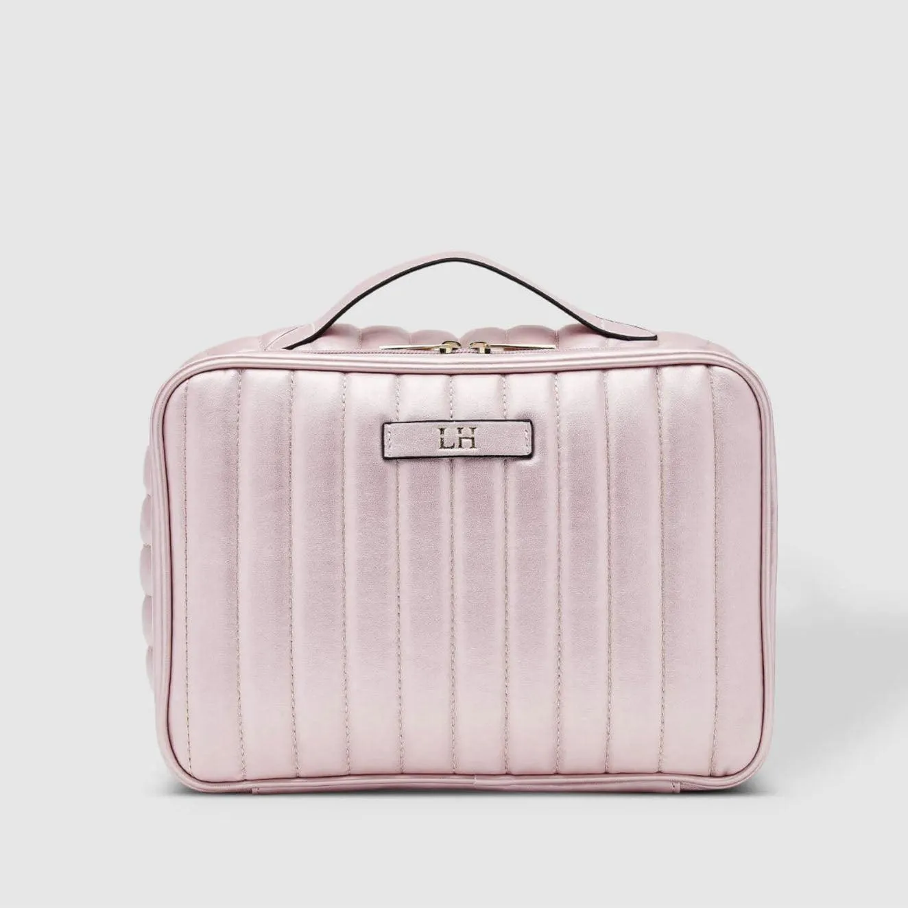 Maggie Cosmetic Case | Pearl Pink