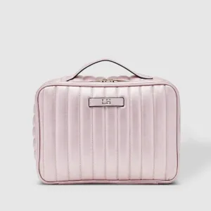 Maggie Cosmetic Case | Pearl Pink