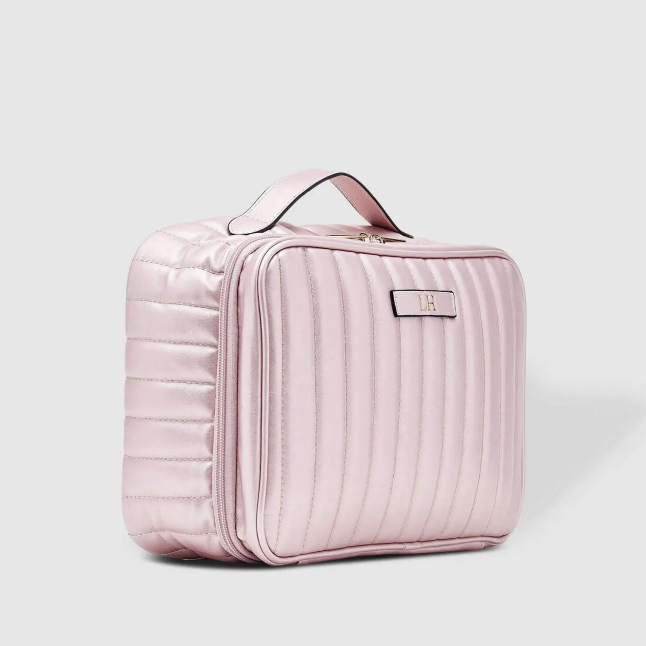 Maggie Cosmetic Case | Pearl Pink