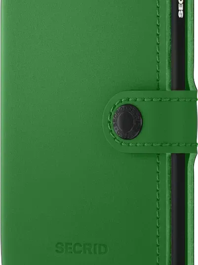 Matt Bright-Green Miniwallet