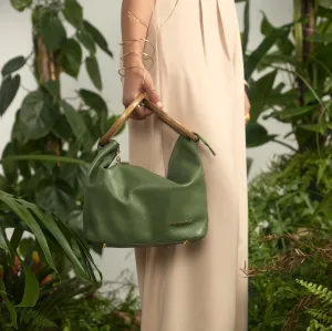 Stylish Zanir Furtado Cambará Green Bag - New Collection