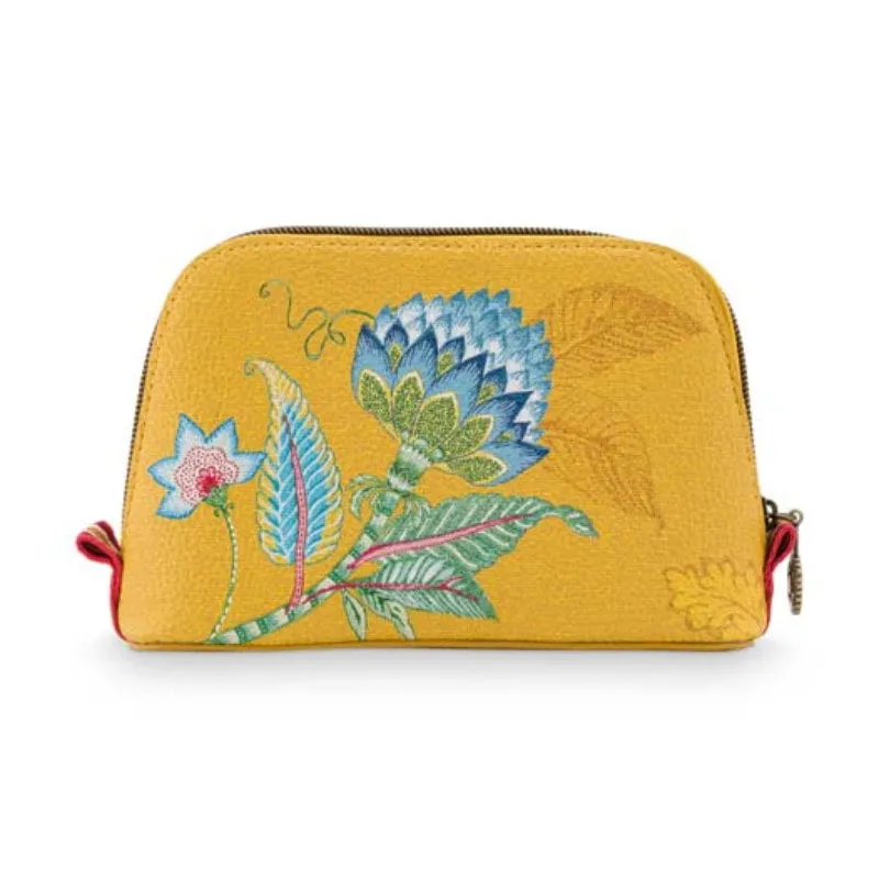 PIP Studio Jambo Flower Yellow Small Triangle Beauty Bag