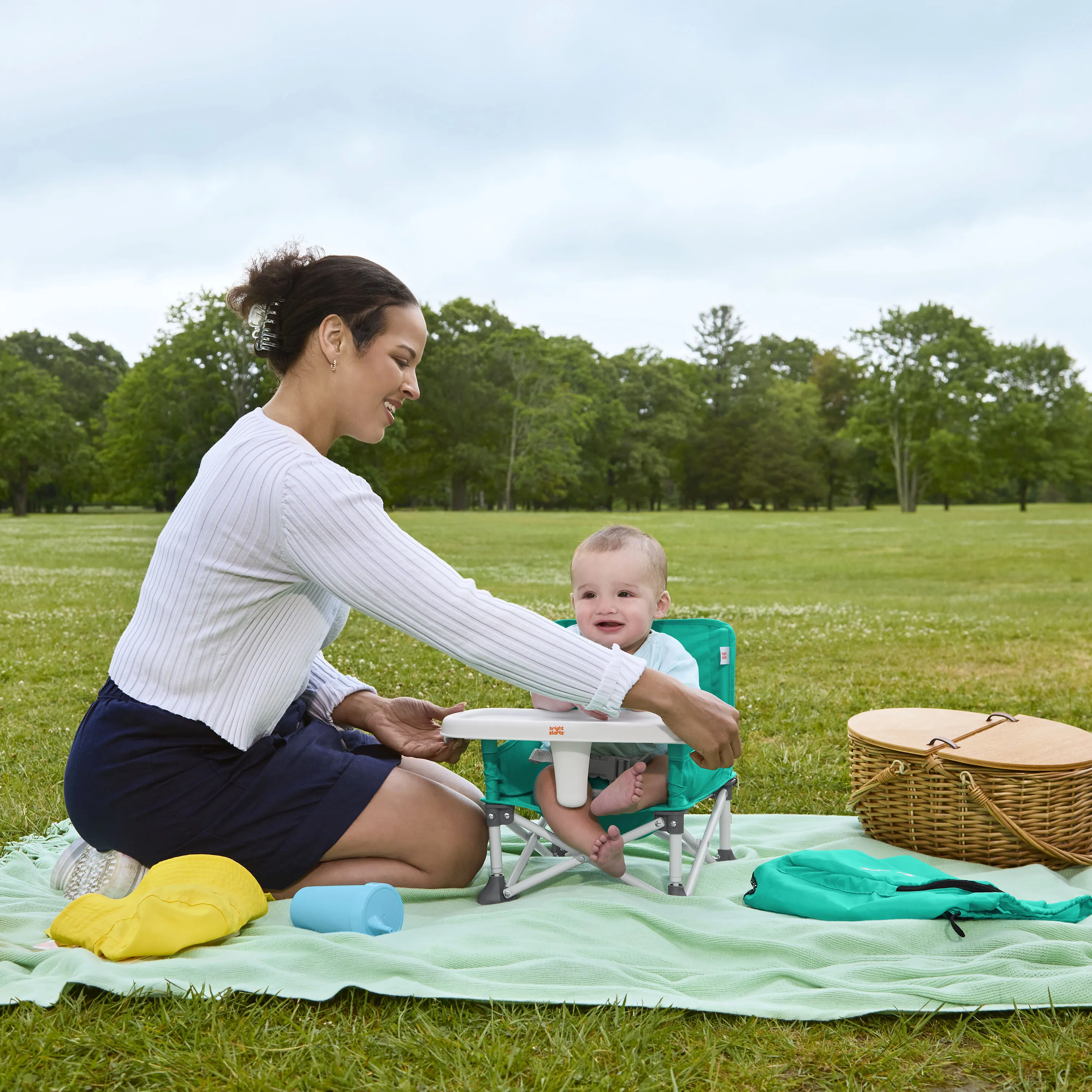 Pop N Sit Portable Booster Seat -Teal