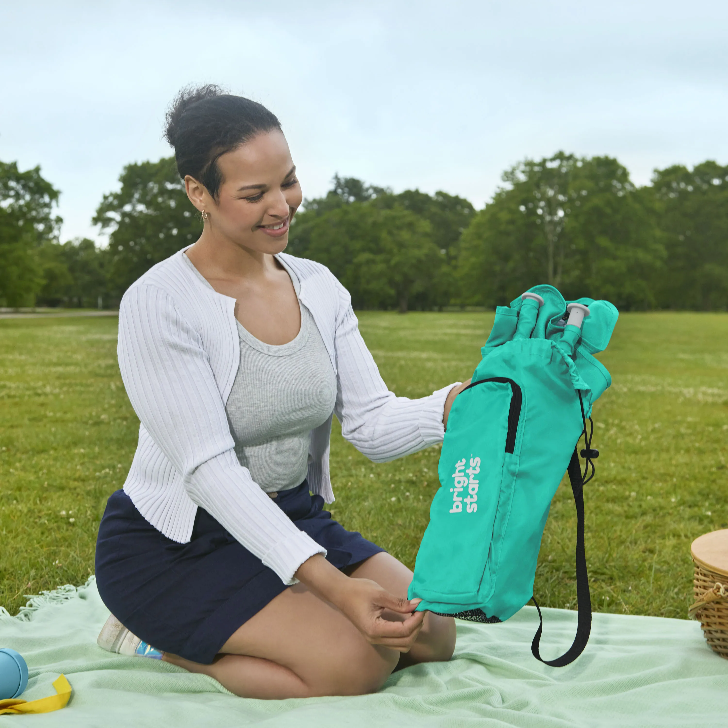 Pop N Sit Portable Booster Seat -Teal